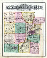 Outline Map, Montgomery County 1875